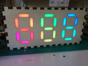 Countdown Terugtel klok
