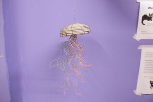 UTP kabel Kwallen Kabel recycling kunst project