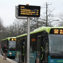 Busborden Provincie vervangt digitale halte borden. Ik kan er een aantal bemachtigen. L…