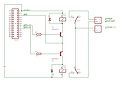 The schematic of the relay board